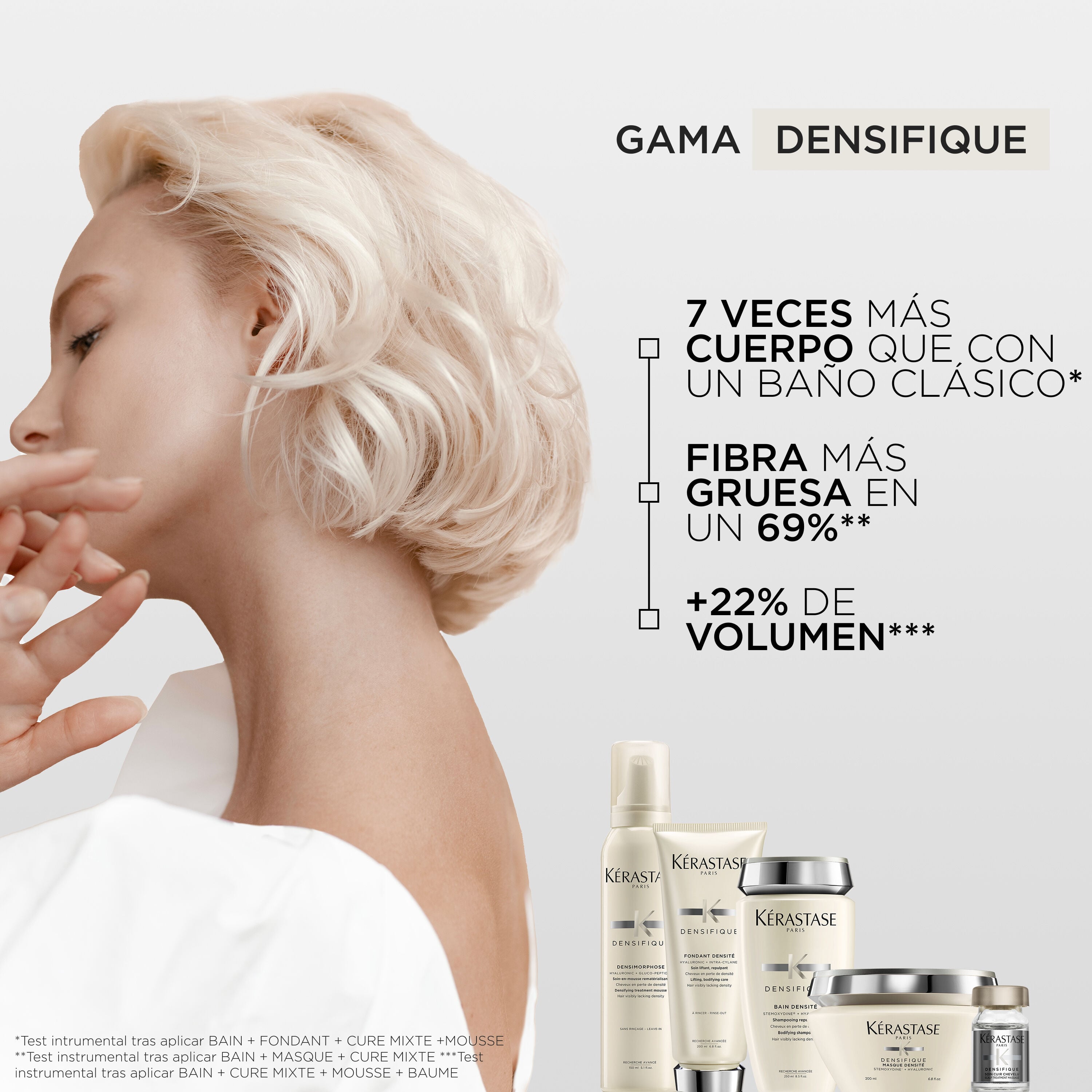 Densifique Bain Densité Shampoo para el Cabello Afinado